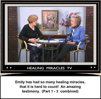 Emily has had so many healing miracles,  that it is hard to count!  An amazing  testimony.  (Part 1 - 3  combined)